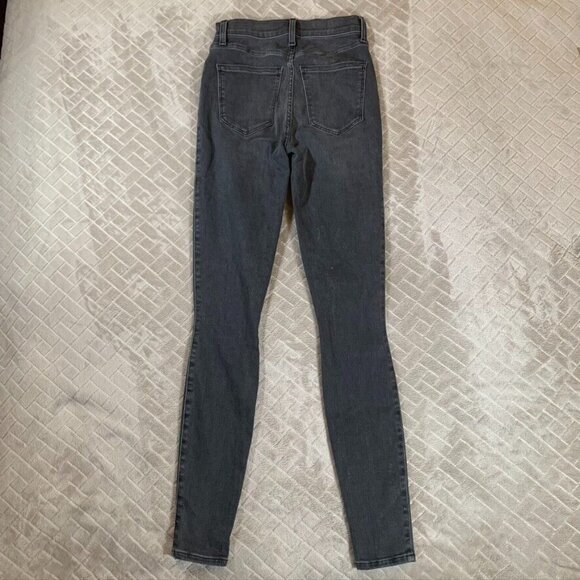 Madewell Womens 1 Denim Jeans Faded Black Uni Fit Skinny Mid Rise Stretch New - Picture 9 of 11